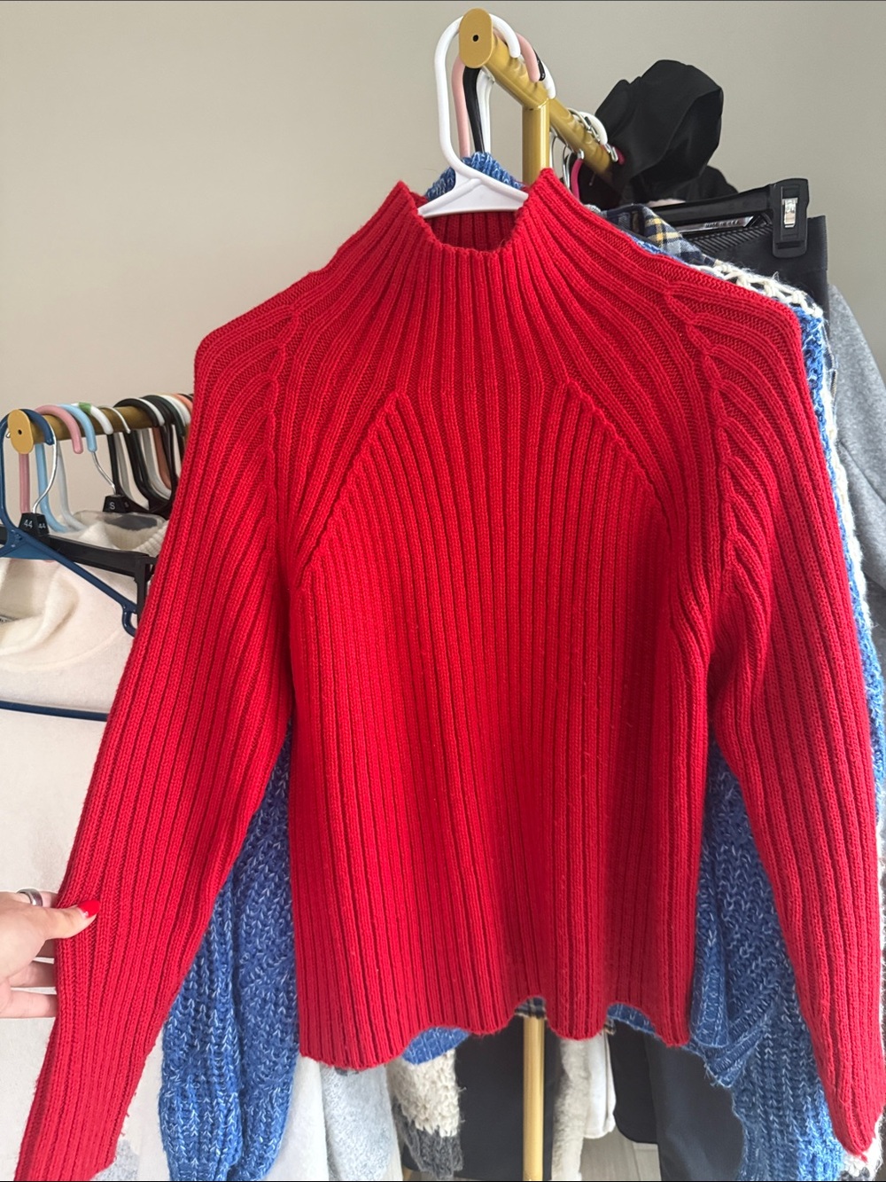 Brave Soul Red Sweater